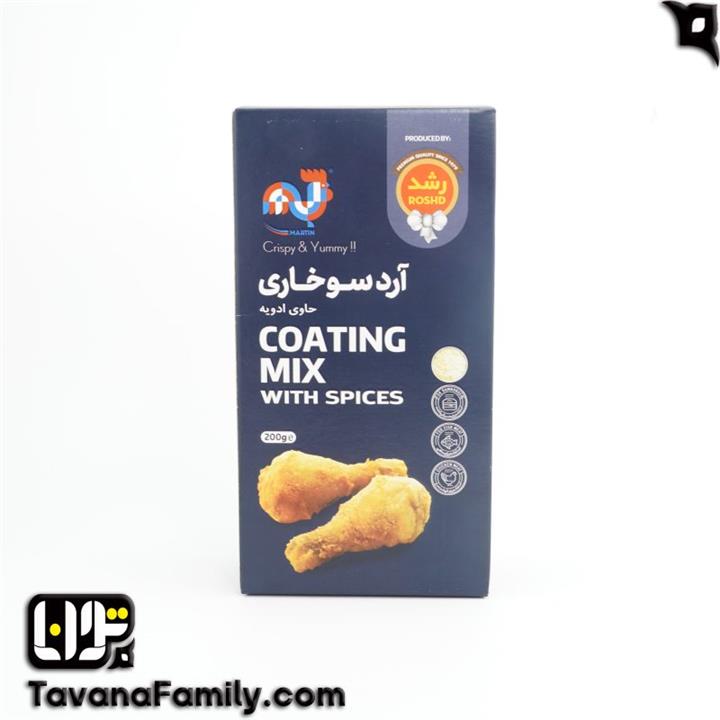 آرد سوخاری رشد حاوی ادویه 200 گرمی
